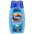 thumbnail image 3 of (3 pack) Tums Smoothies Extra Strength Heartburn Relief Chewable Antacid Tablets, Fruit, 140 Count​, 3 of 17