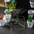 thumbnail image 5 of Topwoner 3 Sets Of Iron Succulent Flower Pot,Tabletop Plante,Gift Idea for Home & Office, 5 of 11