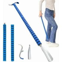 Fanwer Shoe Horn, Dressing Stick, Sock Remover - Long Shoe Horn, Shoe Horn Long Handle for Seniors Disabled Hip Surgery Knee Surgery Limited Mobility
