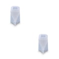 thumbnail image 1 of Bearachild Molde de cono reutilizable antiadherente de resina de silicona para manualidades, herramienta de moldeo de fundición para niñas Type2 NO2, 1 of 6