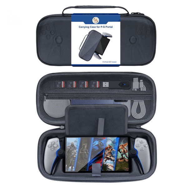 Funda De Almacenamiento De EVA Para Retroid Pocket 5 – Bolsa Protectora Negra Con Interior Acolchado – Medidas 23 X 11 X 4 Cm – Ideal Para Viajes