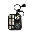 thumbnail image 2 of QIPOPIQ Creative Mini Music Keychain, Mini Musical Instrument Record Player Keychain DJ Player Key Chain with Decompression Play Toy Boring Toy, 2 of 4