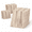 Yellow Jasper, variant on Pinkish White 10-Sheet Thickened Peel and Stick Waterproof Wall Tiles for Kitchen Backsplashes