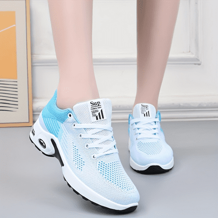 

ZNGYXN Women‘s Lightweight Air-Cushioned Sneakers - Breathable Comfort Fit All-Season Gym Shoes