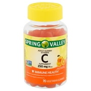 Spring Valley Vegetarian Vitamin C Gummies, 70 Ct