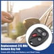 thumbnail image 2 of Mando a distancia de entrada sin llave de 315 MHZ apto para Cadillac CTS 2003-2007 L2C0005T 12223132 negro, 2 of 7