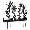 thumbnail image 1 of Estaca De Silueta De Jardín, Decoración De Patio De Hierro Forjado, Arte De Metal, Césped, Decoración Para El Hogar Al Aire Libre Kearding HA036276-00, 1 of 6