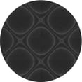 thumbnail image 1 of Ahgly Company Machine Washable Indoor Round Transitional Midnight Gray Area Rugs, 6' Round, 1 of 7