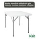 thumbnail image 3 of Mesa Plegable Cuadrada 86cm Plastico Fiesta Evento Reunion Kingshouse 300166, 3 of 9