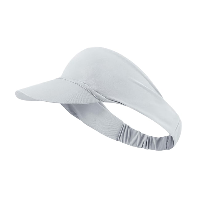 Gorra de protección solar Yinane ajustable y portátil Gris claro