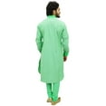 thumbnail image 5 of Atasi Men's Pathani Style Men's Punjabi Shirt Green Kurta Pyjama Set-XL, 5 of 7