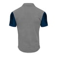 thumbnail image 4 of Hogleaql 250th Anniversary Usa Polo Shirt for Men Short Sleeve Button Down V-Neck Usa 1776-2026 Blouse Independence Day Patriotic Trendy Shirts Gray 2XL, 4 of 4