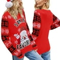 thumbnail image 6 of Xmarks Women Ugly Christmas Sweaters Cute Fuzzy Funny Knitted Pullover Sweater for Holiday Party Xmas S-XL, 6 of 7