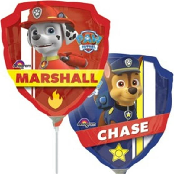 Loftus International A3-0185 Paw Patrol Mini Shape Balloon