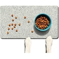 thumbnail image 2 of Dog Food & Water Mat, Pet Feeding Mat for Floor Non-Slip Waterproof, Super Absorbent Cat Bowl Mat, Easy to Clean Eco-Friendly Durable Pet Placemat, 2 of 6