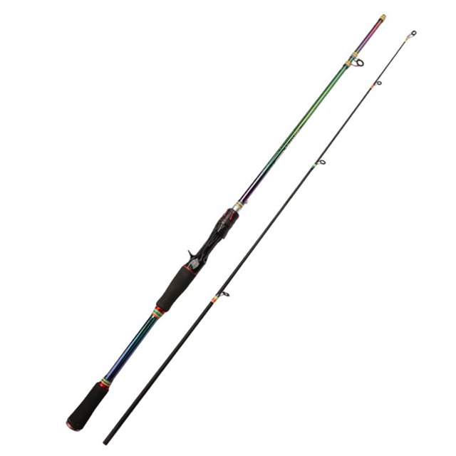 Caña Giratoria Fundición Mar Fibra Carbono S 1 8 M 2 4 Accesorios Pesca