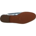 thumbnail image 4 of Sam Edelman Linnie Metallic Sky Slip On Round Toe Chain Detailed Wide Mules (Metallic Sky, 6), 4 of 6
