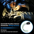 thumbnail image 3 of Conector de sensor de posición del árbol de levas Unique Bargains 8U2Z14S411ZA para Ford, Lincoln, Mazda y Mercury, conector de sensor de cigüeñal Plug and Play No. 8U2Z14S411ZB/S2271, 3 of 7