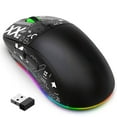 thumbnail image 1 of 2.4G Souris RGB Lumière 5 DPI Type C Charge pour Ordinateur Portable, 1 of 8