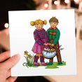 thumbnail image 7 of 3drose, Easter – Girl and Boy, 12 Greeting Cards with Envelopes, 7 of 7