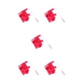 thumbnail image 3 of Sonducket Cinta Varitas Niñas Fiesta Favores Decoraciones Entrenamiento Cumpleaños Goodie Stuffers Gimnasia Danza Serpentinas para Rose Red Type2 NO2, 3 of 6