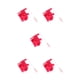 thumbnail image 3 of Soidarity Cinta Varitas Niñas Fiesta Favores Decoraciones Entrenamiento Cumpleaños Goodie Stuffers Gimnasia Danza Serpentinas para Rose Red Type2 NO2, 3 of 6
