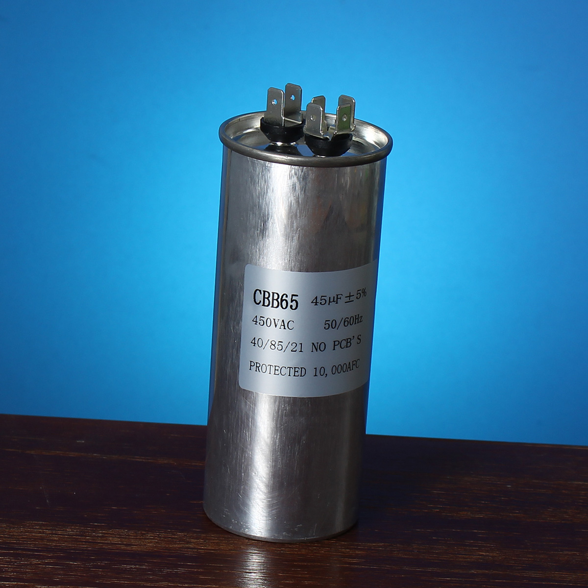 1550uF CBB65 Air Oil Motor Conditioner Compressor Start Capacitor 450V 50/60HZ