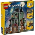 thumbnail image 3 of LEGO Creator 3 in 1 Haunted Mansion Building Toy for Kids - Halloween Building Blocks & Learning Toy for Girls & Boys, Ages 9+ - Build a Haunted House, Train, or Ship - Gift for Birthdays - 31167, 3 of 8
