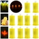 thumbnail image 5 of 10 Uds Linterna Papel LED Hugtrwg Mechas para Fiesta Festival Amarillo, 5 of 8