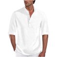 thumbnail image 6 of Men's Polo Shirt Classic Design Short Sleeve Comfortable Polyester Spandex Casual Business Shirt with Polo Collar - S-XXXL Sizes, 6 of 8
