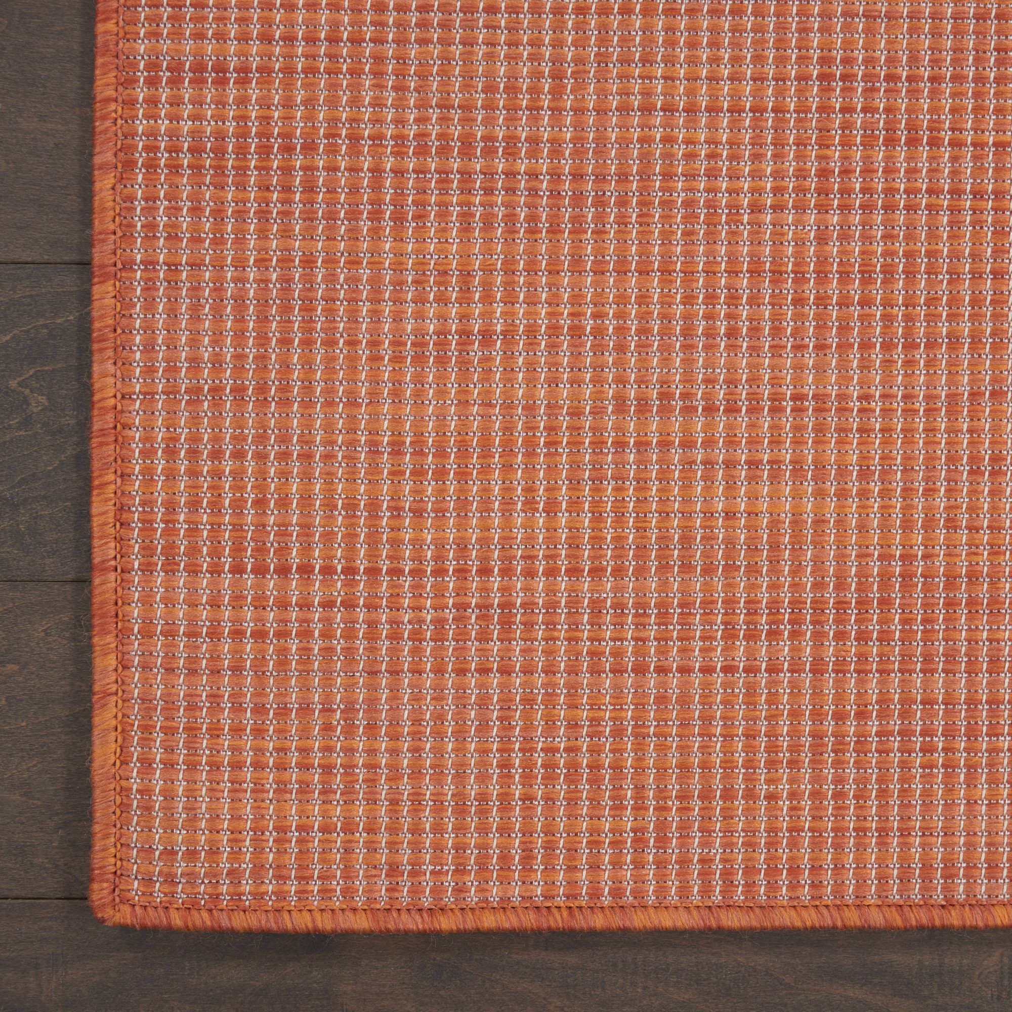 Nourison Positano 5x7 Ft Outdoor Area Rug Terracotta photo 5