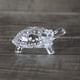 thumbnail image 3 of Adornos de animales pequeños de tortuga de cristal, manualidades de tortuga, decoraciones lindas y creativas, 3 of 5