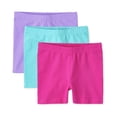 thumbnail image 1 of Pantalones cortos Cartwheel The Children's Place para niñas, color rosa neón, paquete de 3, 1 of 4