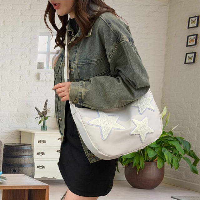 Bolso bandolera para mujer con correa ajustable, bolso de hombro de gran capacidad para mujer