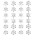 thumbnail image 3 of 24PCS Christmas Snowflake Plastic Decorative Snowflake Decoration Xmas Decor, 3 of 10