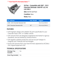 thumbnail image 2 of Oil Pan - Compatible with 2007 - 2013 Chevy Silverado 1500 WT 4.3L V6 LU3 VIN X 2008 2009 2010 2011 2012, 2 of 2