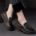 thumbnail image 4 of Willtoo Loafers for Women Comfortable Business Casual Shoes Womens Dressy Slip On Office Work Flats Shoes, 4 of 5