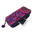 thumbnail image 2 of Blossom Zippered Wallet - Purple - Global Groove (P), 2 of 2