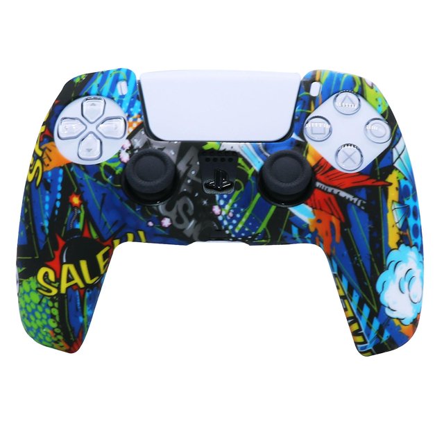 Funda de silicona antideslizante XianweiShao para Controller Ps5