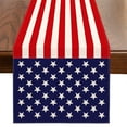 thumbnail image 2 of Patriotic Cat Table Runner with American Flag Design Perfect for 4th of July, Memorial Day, and Independence Day Decor, 2 of 4