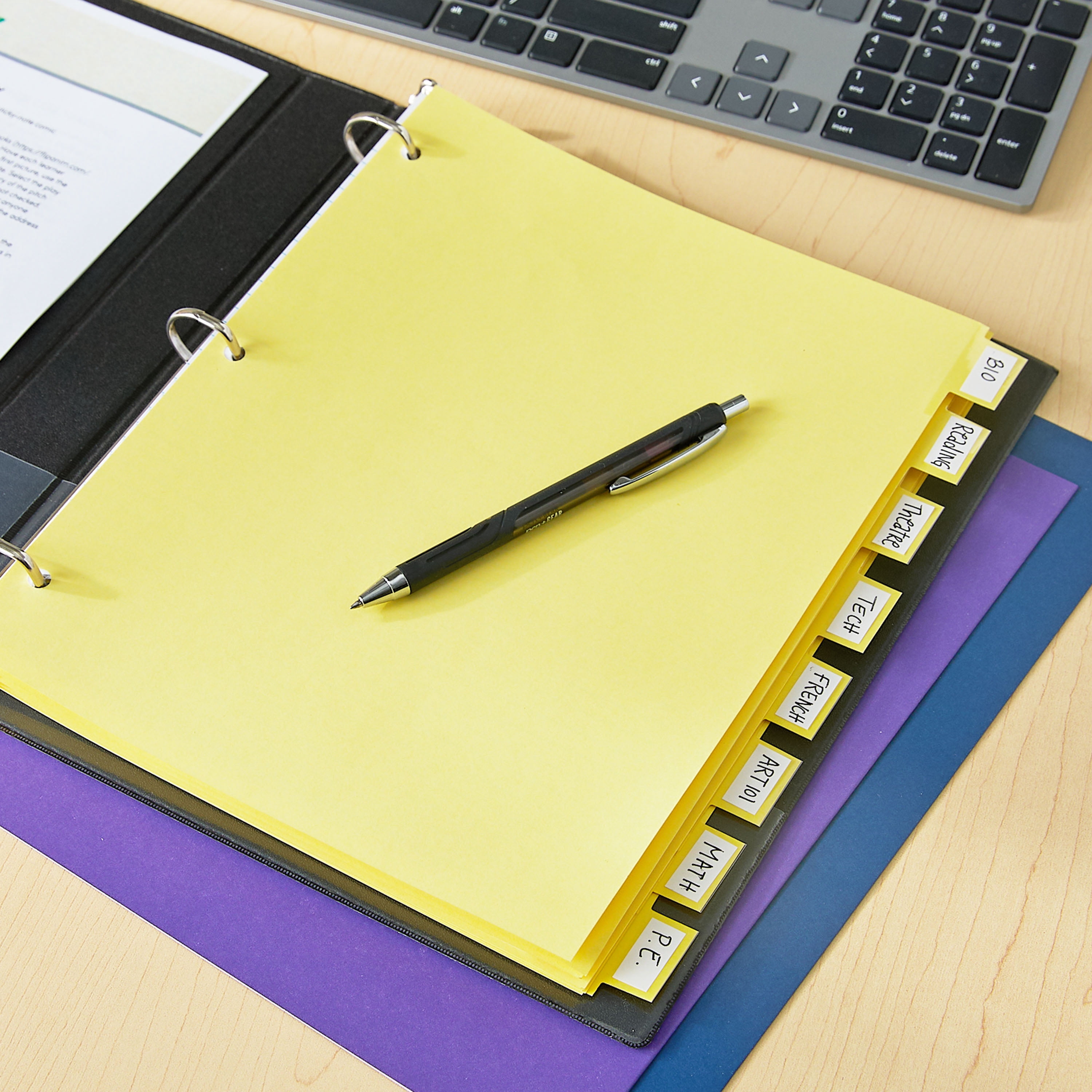 Pen+Gear 8-Tab Insert Dividers