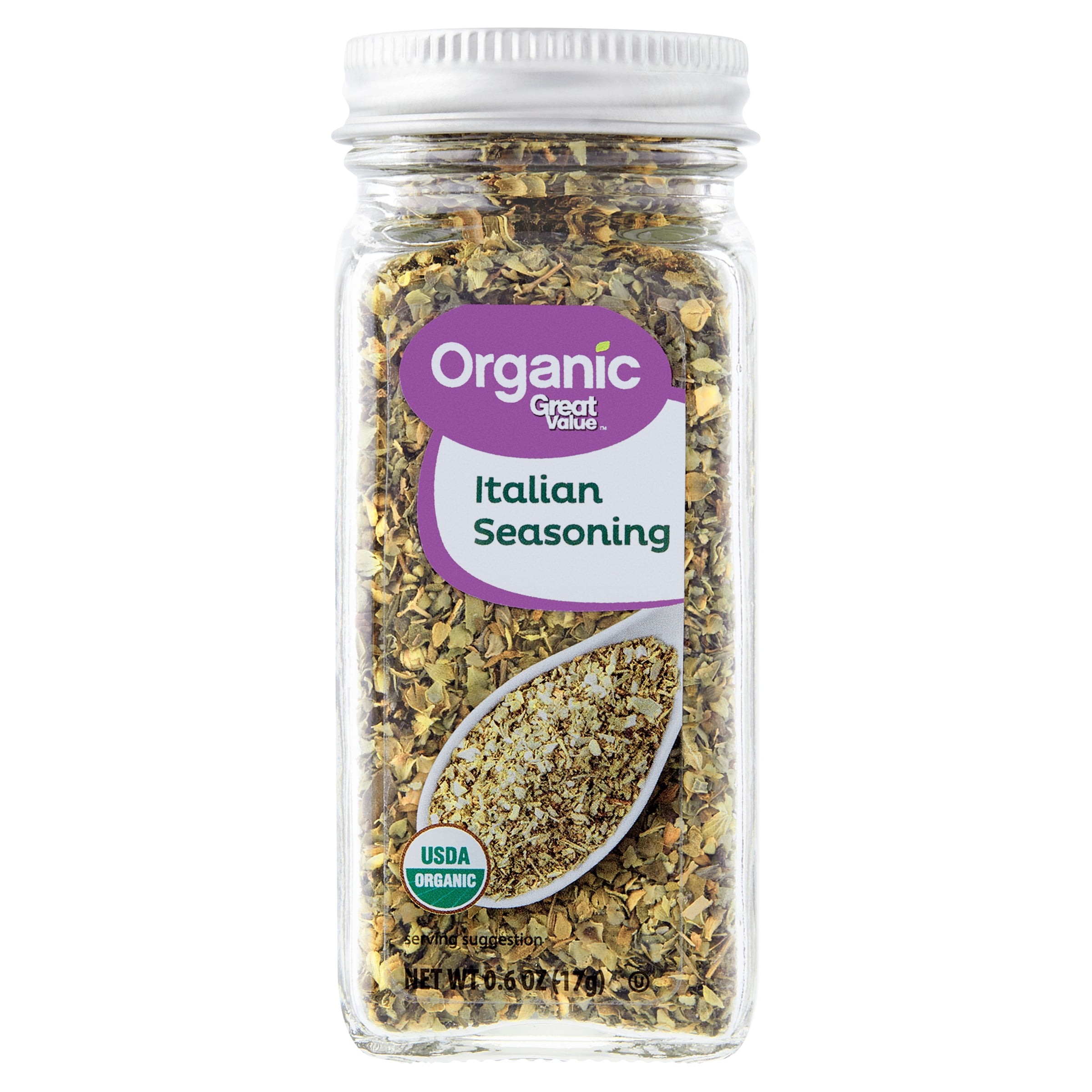 Great Value Organic Italian Seasoning, 0.6 oz