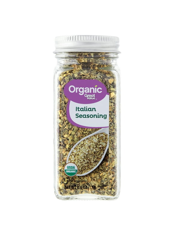 Great Value Organic Italian Seasoning, 0.6 oz