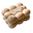 thumbnail image 1 of Dispensador de papel con diseño de burbujas para caja de pañuelos, para baño, mesa de comedor, elegante organizador de pañuelos, servilleta decorativa, E, 1 of 3