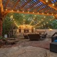 thumbnail image 2 of RENDIN Luces Solares para Exterior Jardin - 16m 16 Focos LED S14 Inastillables con USB Cargar, Impermeable IP65, Guirnalda Luces para Iluminaci&oacute;n de Patio Navidad, 2 of 7