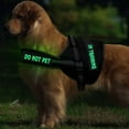 thumbnail image 6 of Do Not Pet Dog Harness Patches, in Training Dog Patch, Reflective Removable, 6.2in X 1.9in, 6 of 8