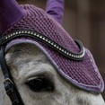 thumbnail image 4 of Horze Adepto Cotton Crochet Insect and Fly Protection Horse Ear Net with Cotton Ear Covers, 4 of 6