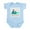 Sky Blue, variant on CafePress - Grandpa's Fishing Buddy Infant Bodysuit - Baby Light Bodysuit, Size Newborn - 24 Months