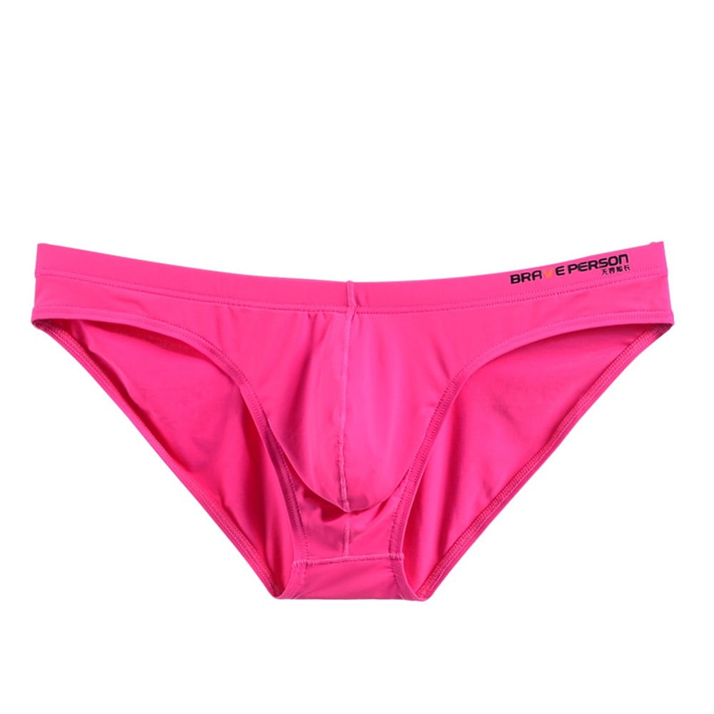 Men's Underwear Swimming Briefs Bikini Pouch Swimwear Beach Shorts