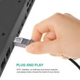 thumbnail image 3 of czcpp-10G SFP+ Twinax Cable, Direct Attach Copper(DAC) Passive Cable, 0.5m (1.65ft), for Cisco SFP-H10GB-CU0.5M, Meraki, Ubiquit, Mikrotik, Fortinet, Netgear, D-Link, TP-Link, and More, 3 of 4